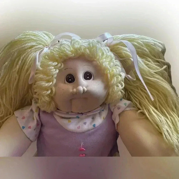 Cabbage Patch Kids The Little People Xavier Roberts 1985 Original Soft Sculpture - Picture 2 of 12